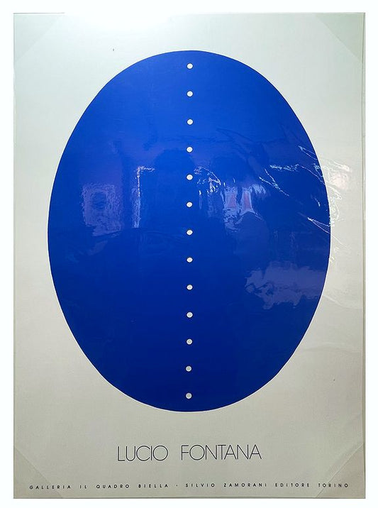 Lucio FONTANA - Lucio FONTANA - Galleria il Quadro Biella, Sérigraphie