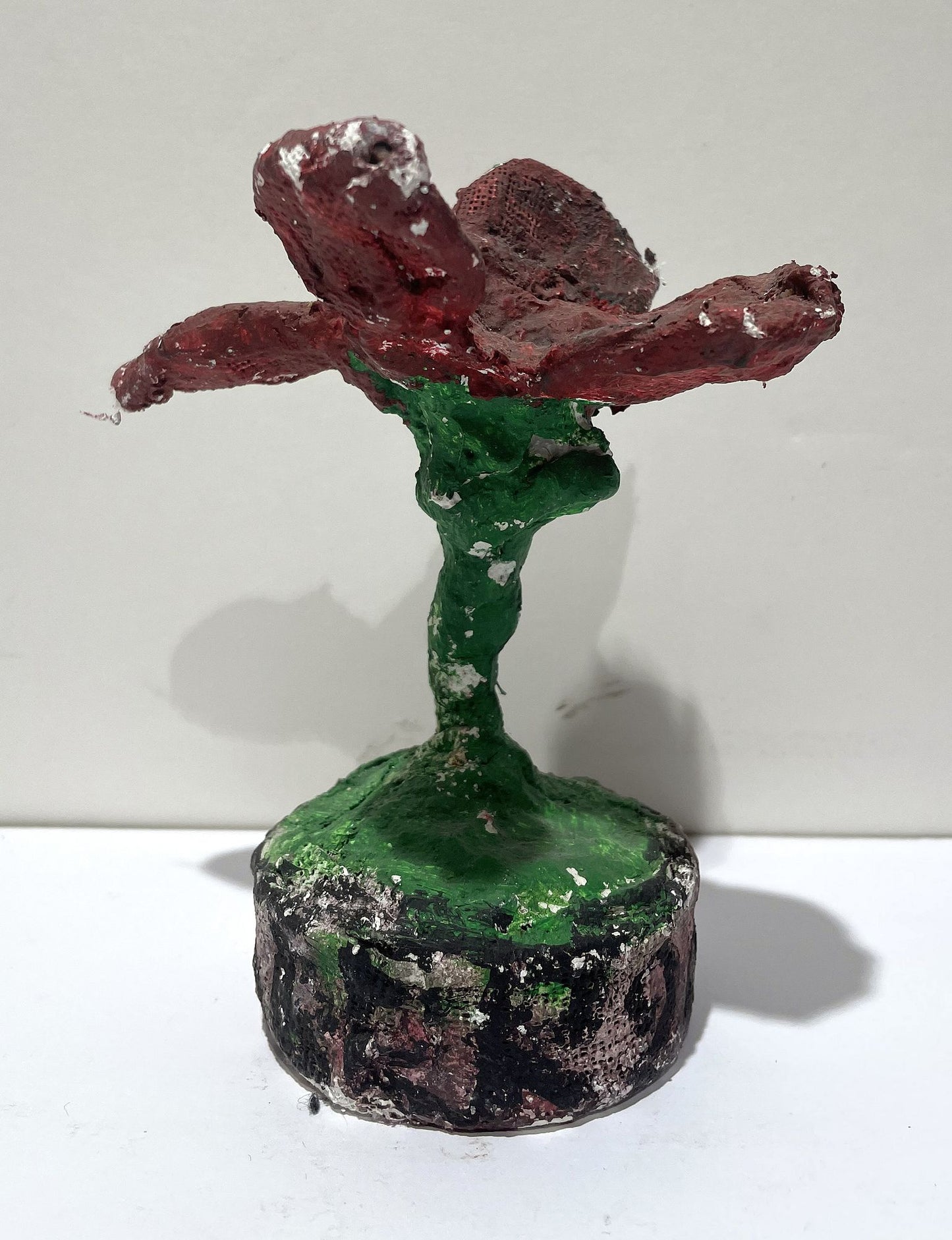 JABER El Mahjoub - Petite fleur 1 - Sculpture Art Brut