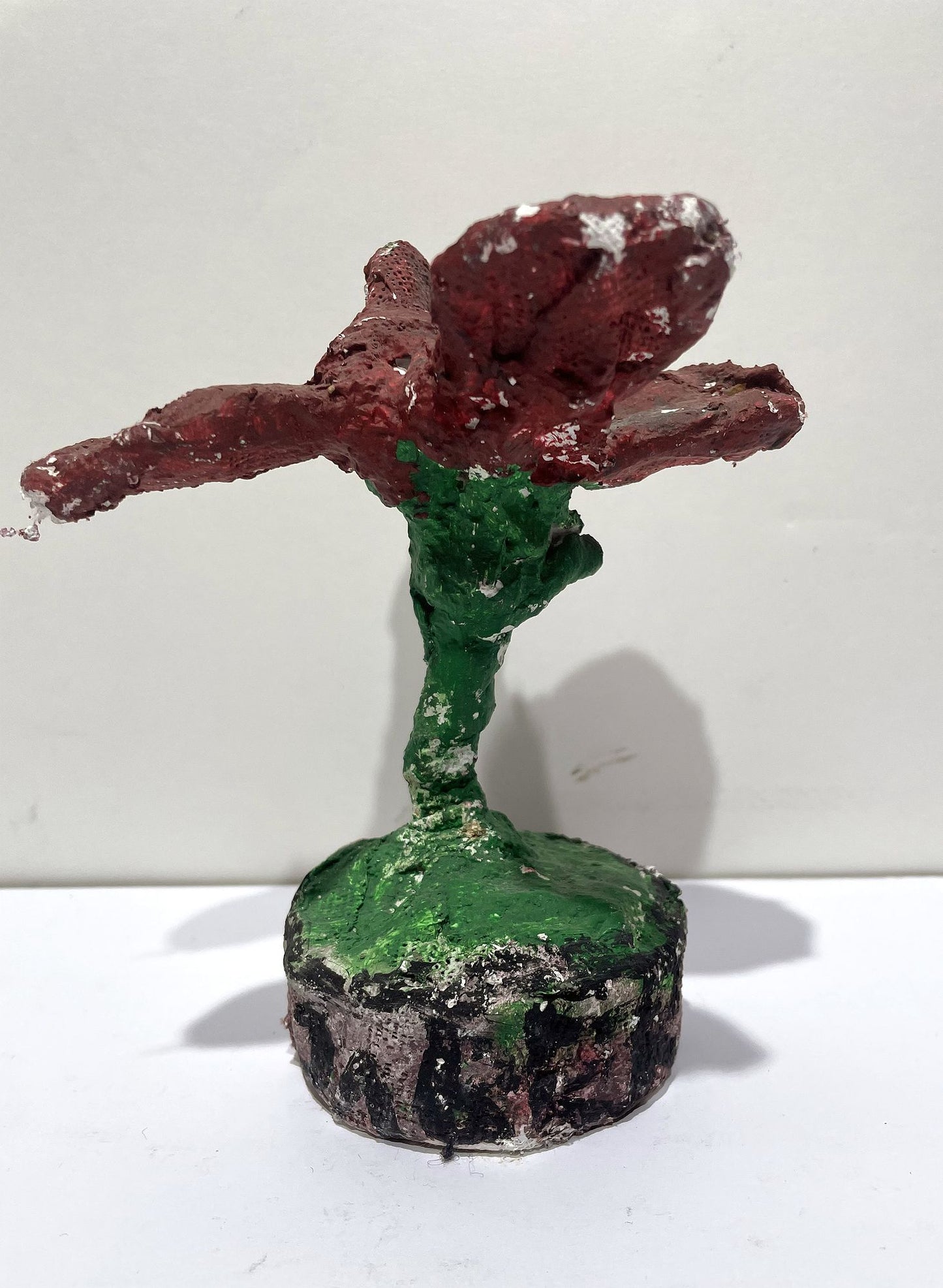 JABER El Mahjoub - Petite fleur 1 - Sculpture Art Brut