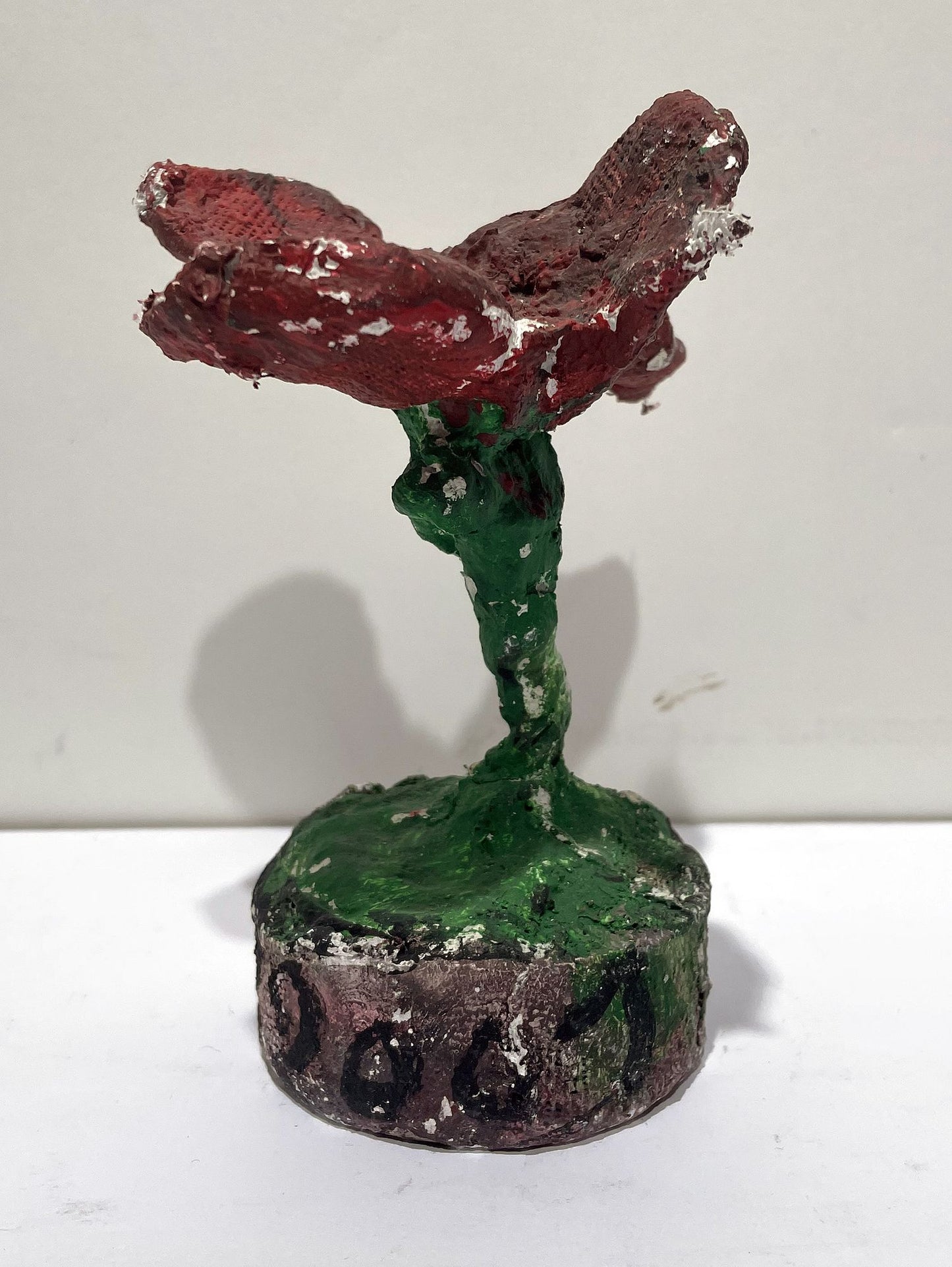 JABER El Mahjoub - Petite fleur 1 - Sculpture Art Brut