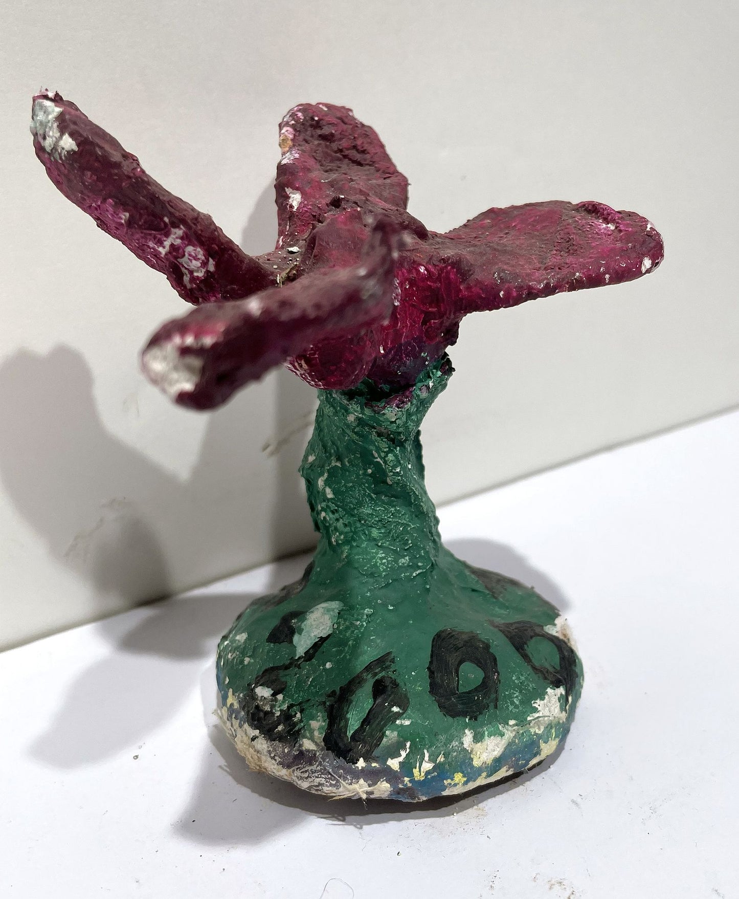 JABER El Mahjoub - Petite fleur 2 - Sculpture Art Brut