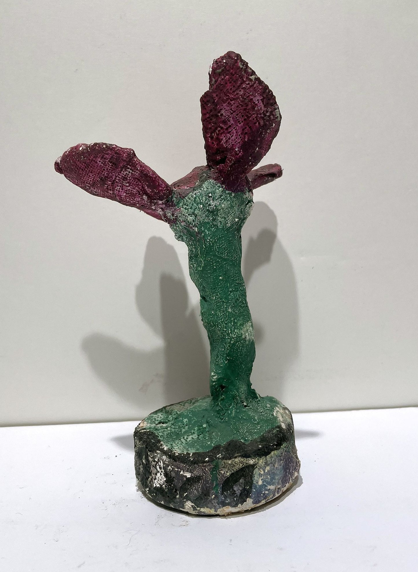 JABER El Mahjoub - Petite fleur 3 - Sculpture Art Brut