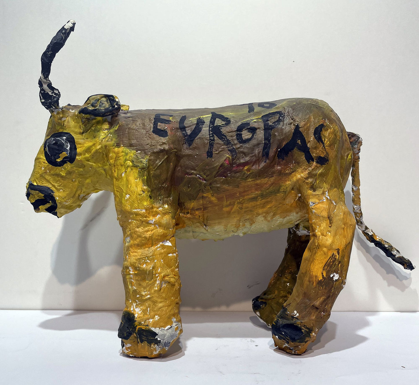 JABER El Mahjoub - Le taureau - Sculpture Art Brut