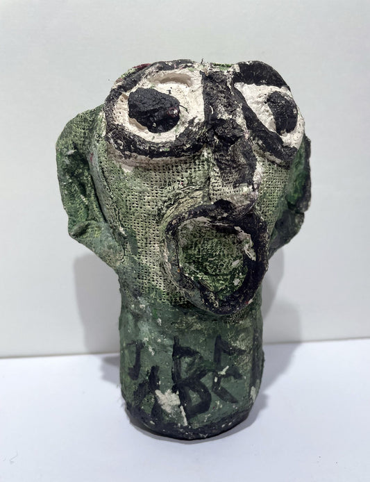 JABER El Mahjoub - Le totem - Sculpture Art Brut