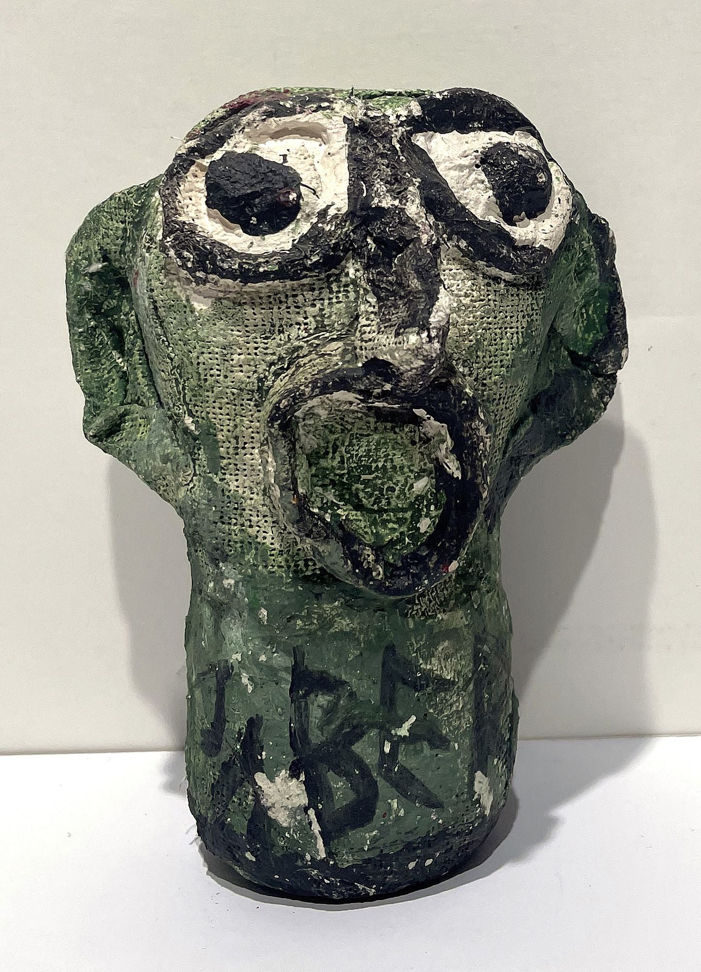 JABER El Mahjoub - Le totem - Sculpture Art Brut