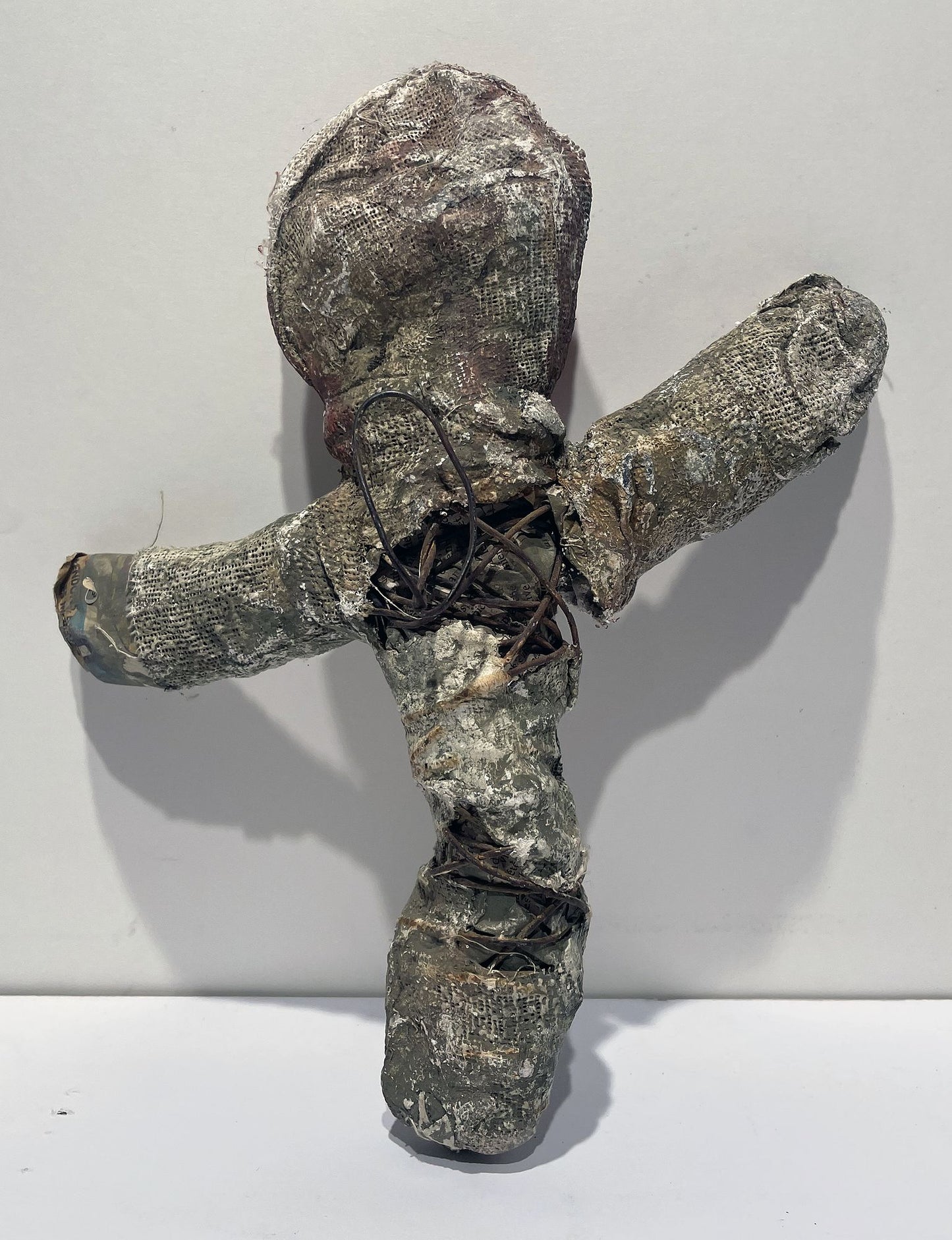 JABER El Mahjoub - Fantôme - Sculpture Art Brut