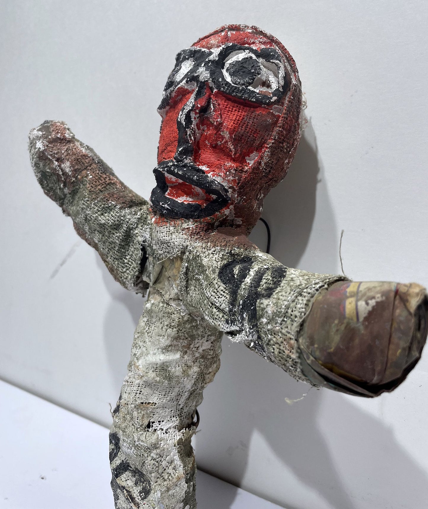 JABER El Mahjoub - Fantôme - Sculpture Art Brut