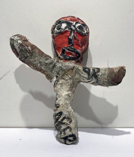 JABER El Mahjoub - Fantôme - Sculpture Art Brut