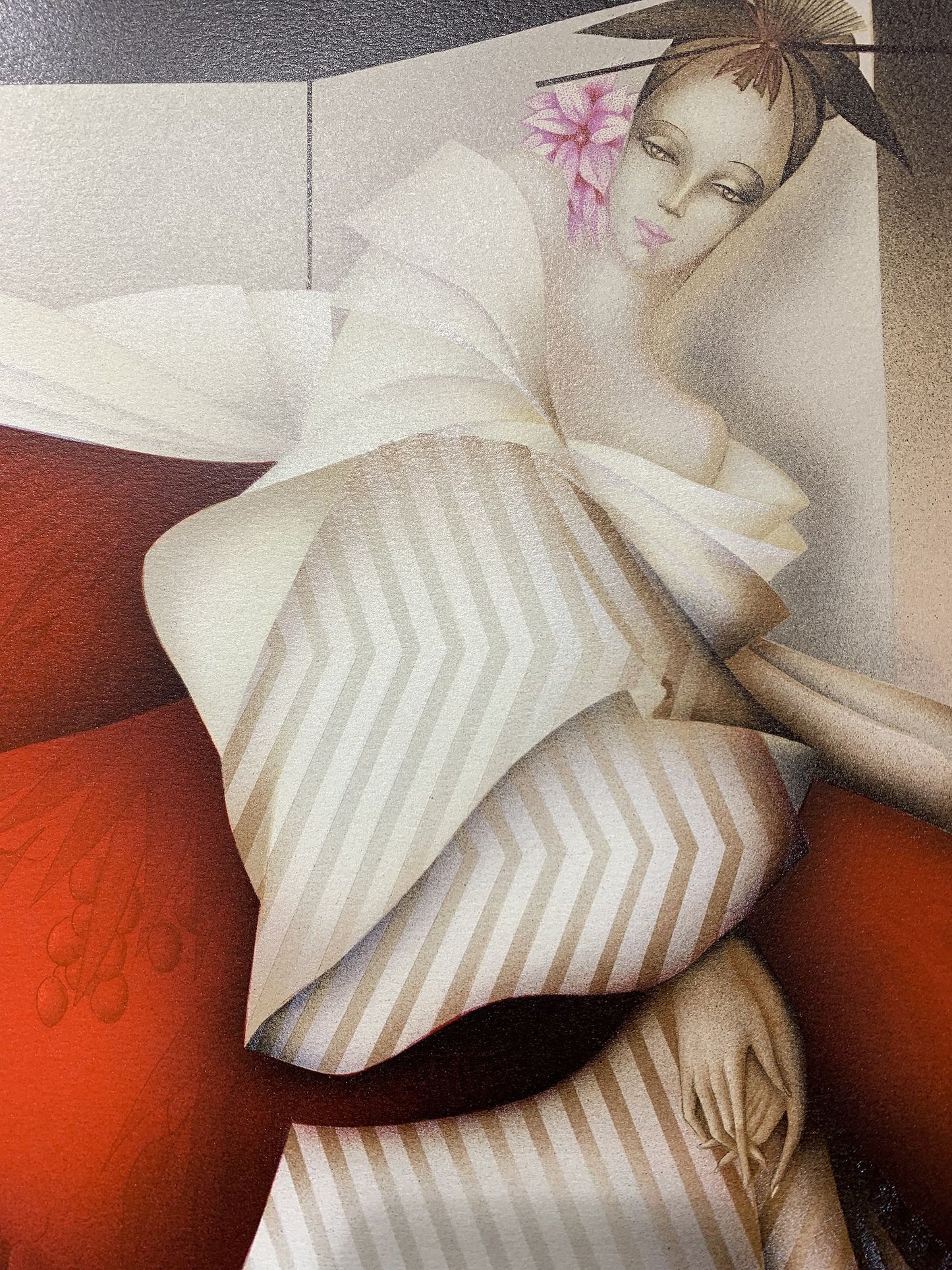 Philippe AUGÉ - Les Geishas, lithographie