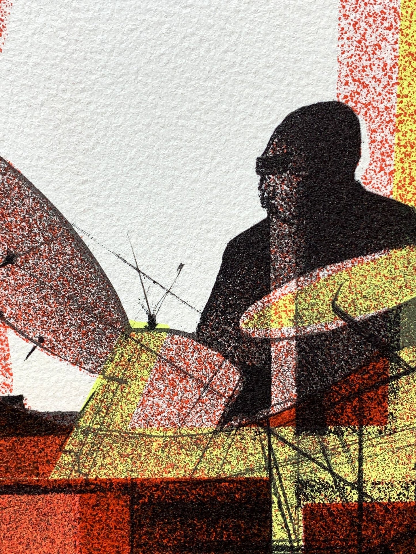 Sacha CHIMKEVITCH - Red Jazz Club, lithographie