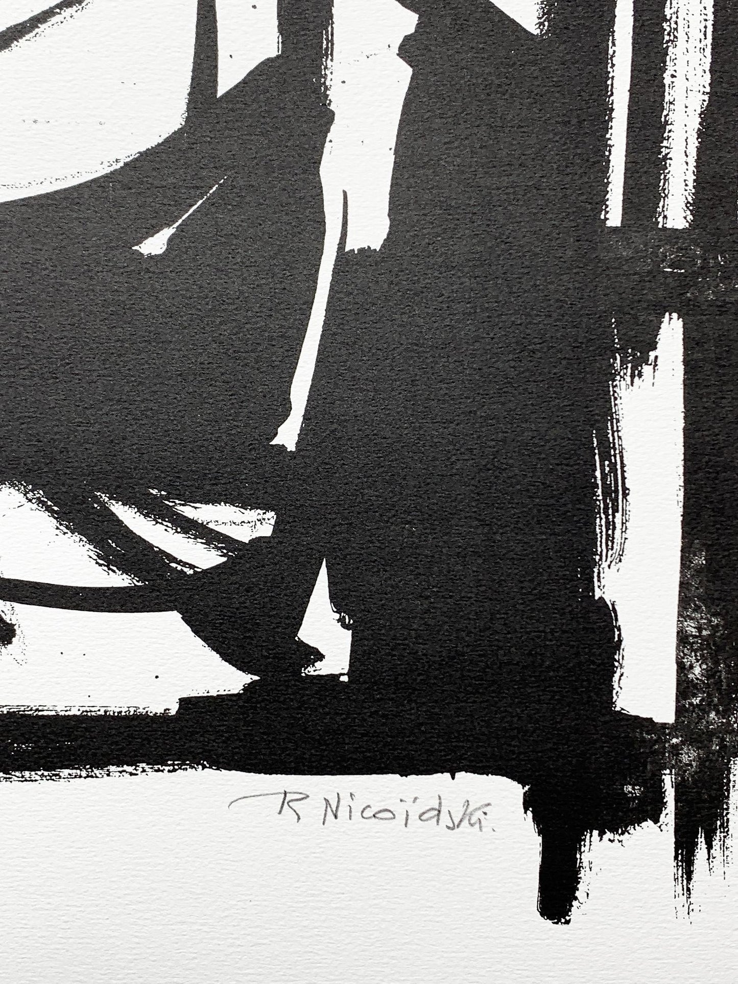 Robert Louis NICOIDSKI - La punk, lithographie